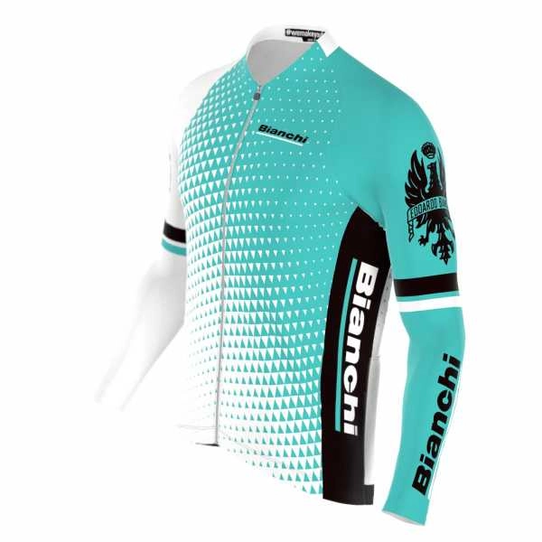 新品 タグ付き ビアンキ ロングスリーブジャージ XL BIORACER - ウエア