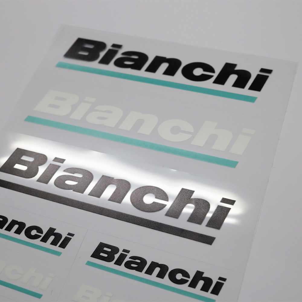 最愛 新品未使用 Bianchi ビアンキ ステッカー ブラック 36cm✖️28cm